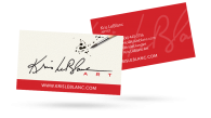 Kris Leblanc - Business Card