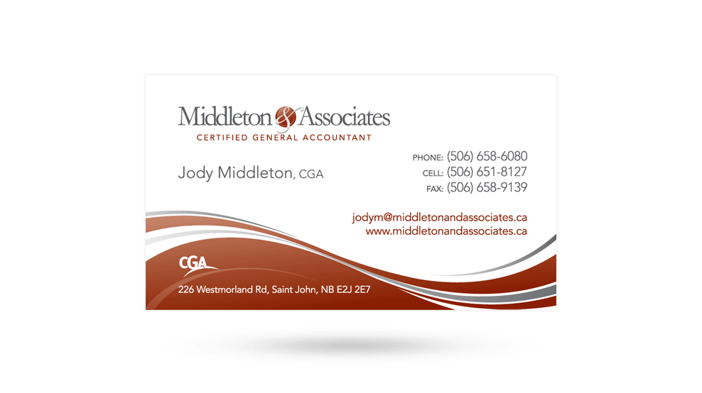 Middleton & Associates - Business Card
