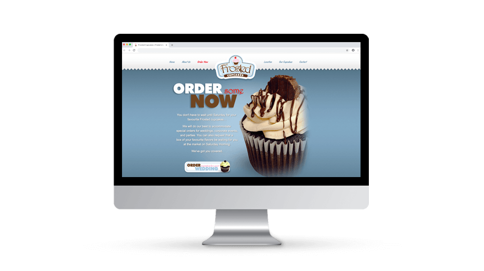 Frosted Cupcakes - Website