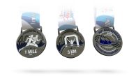 Fredericton Marathon Medals