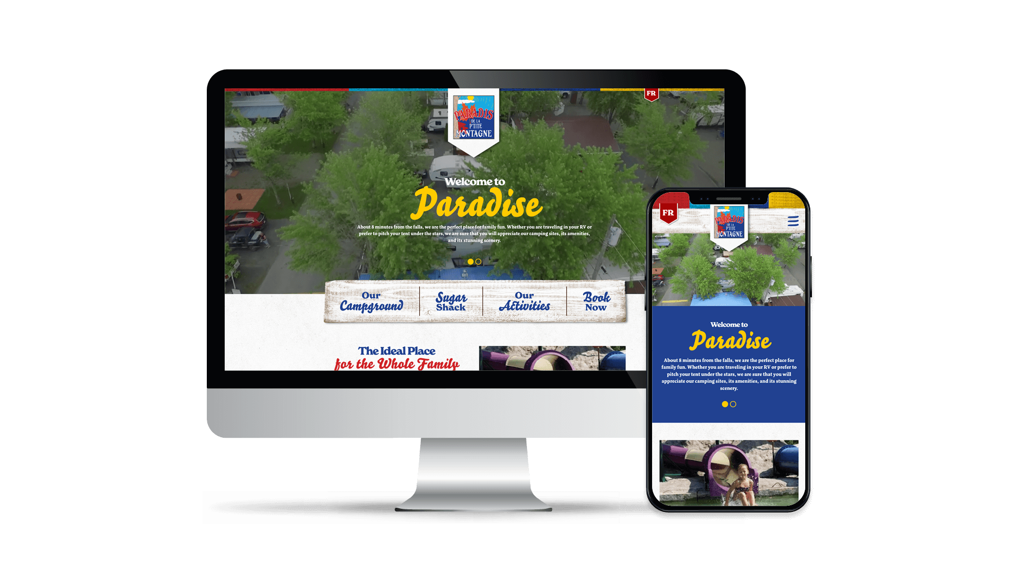 Paradis-Website