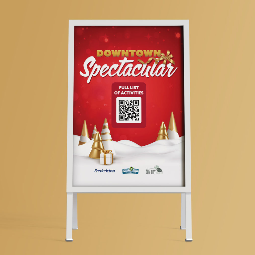 Downtown Spectacular - A-Frame Sign