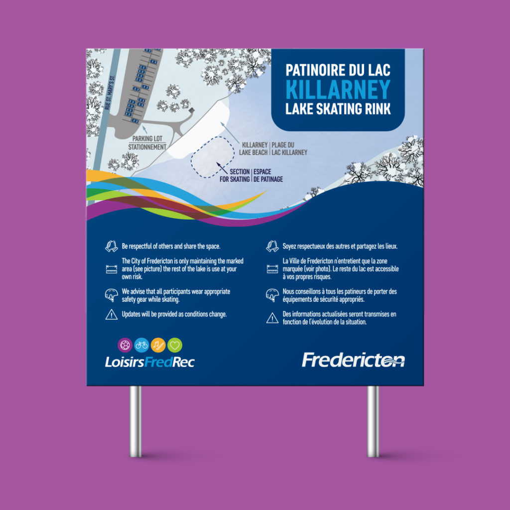 FredRec - Skating Rink Sign