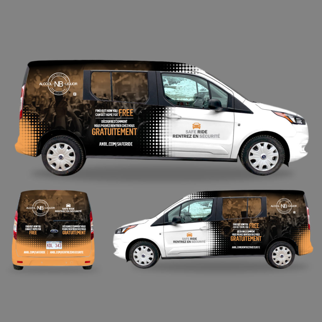 ANBL - Safe Ride - Van Wrap