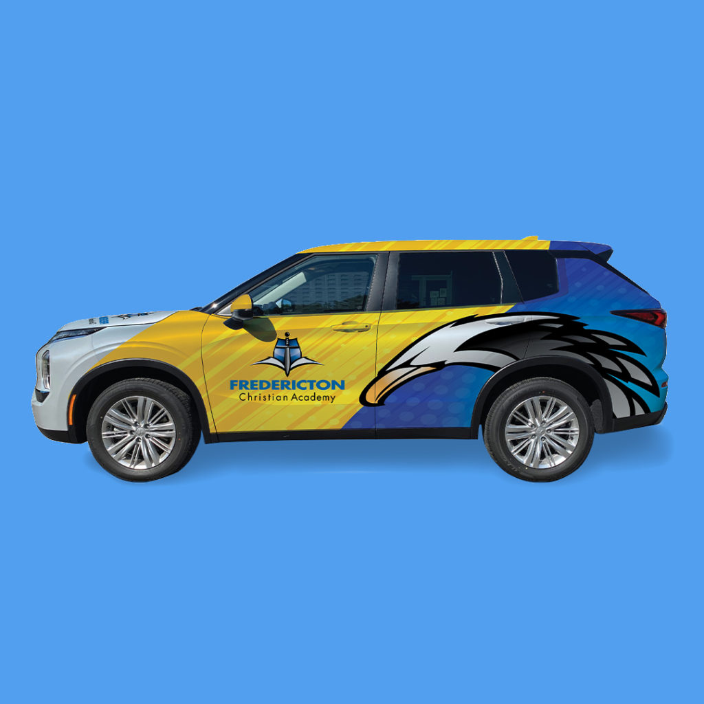 Fredericton Christian Academy - Eagles - Vehicle Wrap