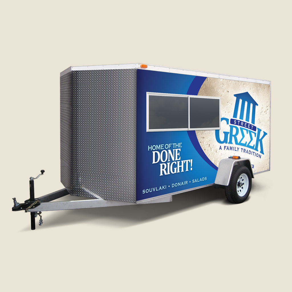 Street Greek - Trailer Wrap