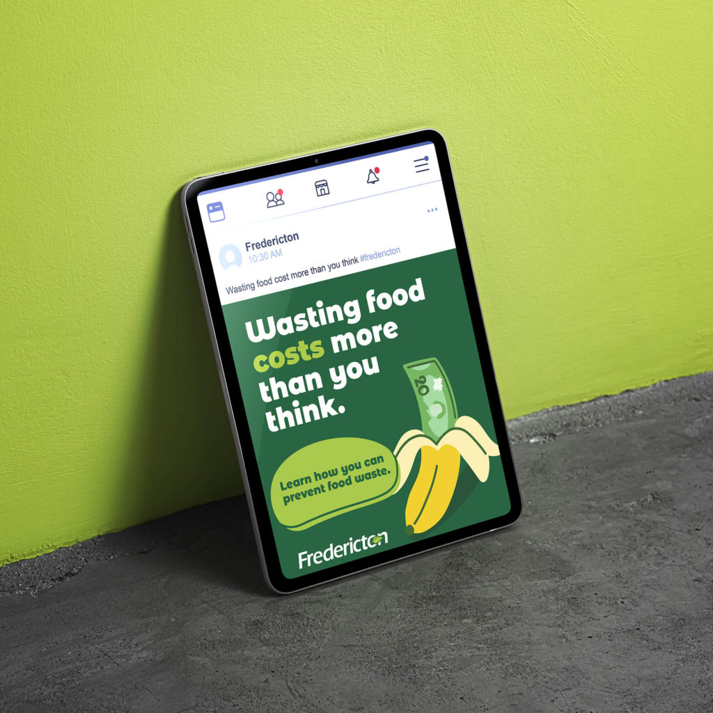 Wasting Food - Social Post